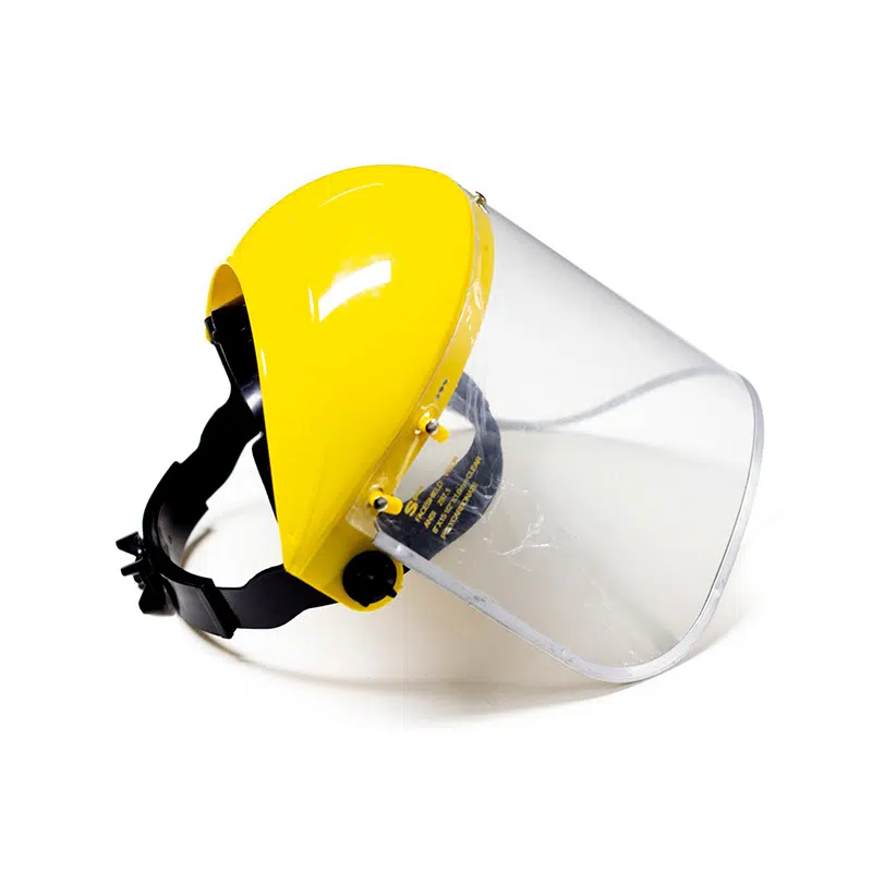 CASQUETE + PORTA VISOR AMARILLO STEELPRO