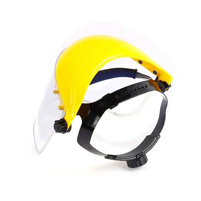 CASQUETE + PORTA VISOR AMARILLO STEELPRO - Imagen 3