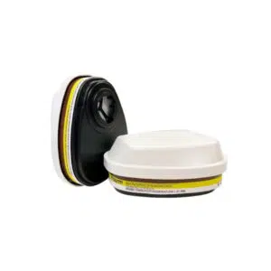 Filtro ERGONIC F500VG A1E1 para protección contra gases y vapores orgánicos.