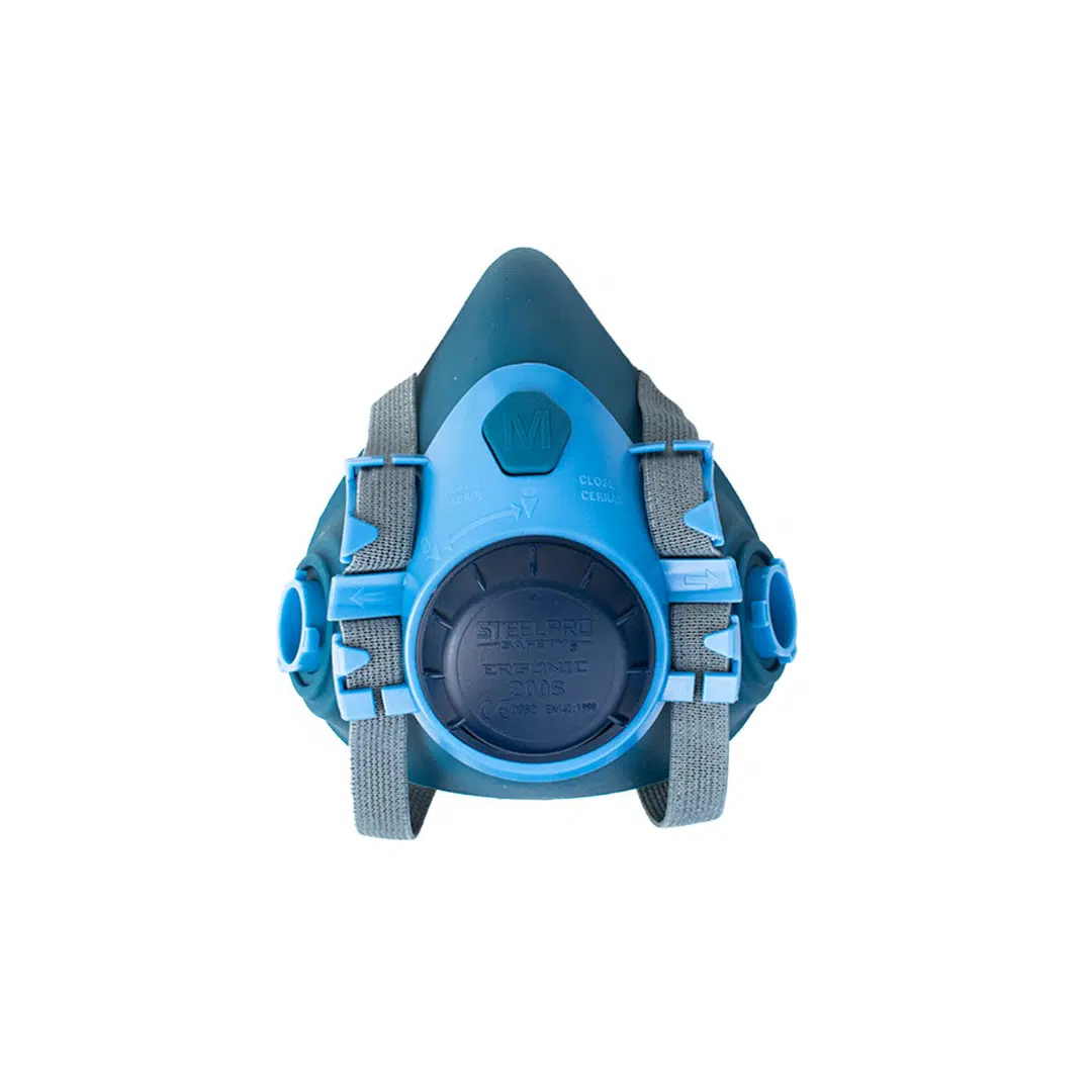 RESPIRADOR DE SILICONA MEDIO ROSTRO ERGONIC 200S STEELPRO