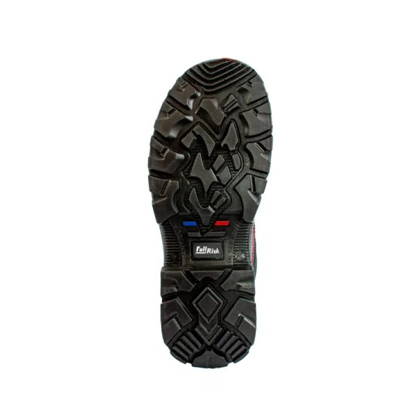 Suela antideslizante del zapato de seguridad Steelpro Full Plus con dibujo profundo para trabajo industrial.